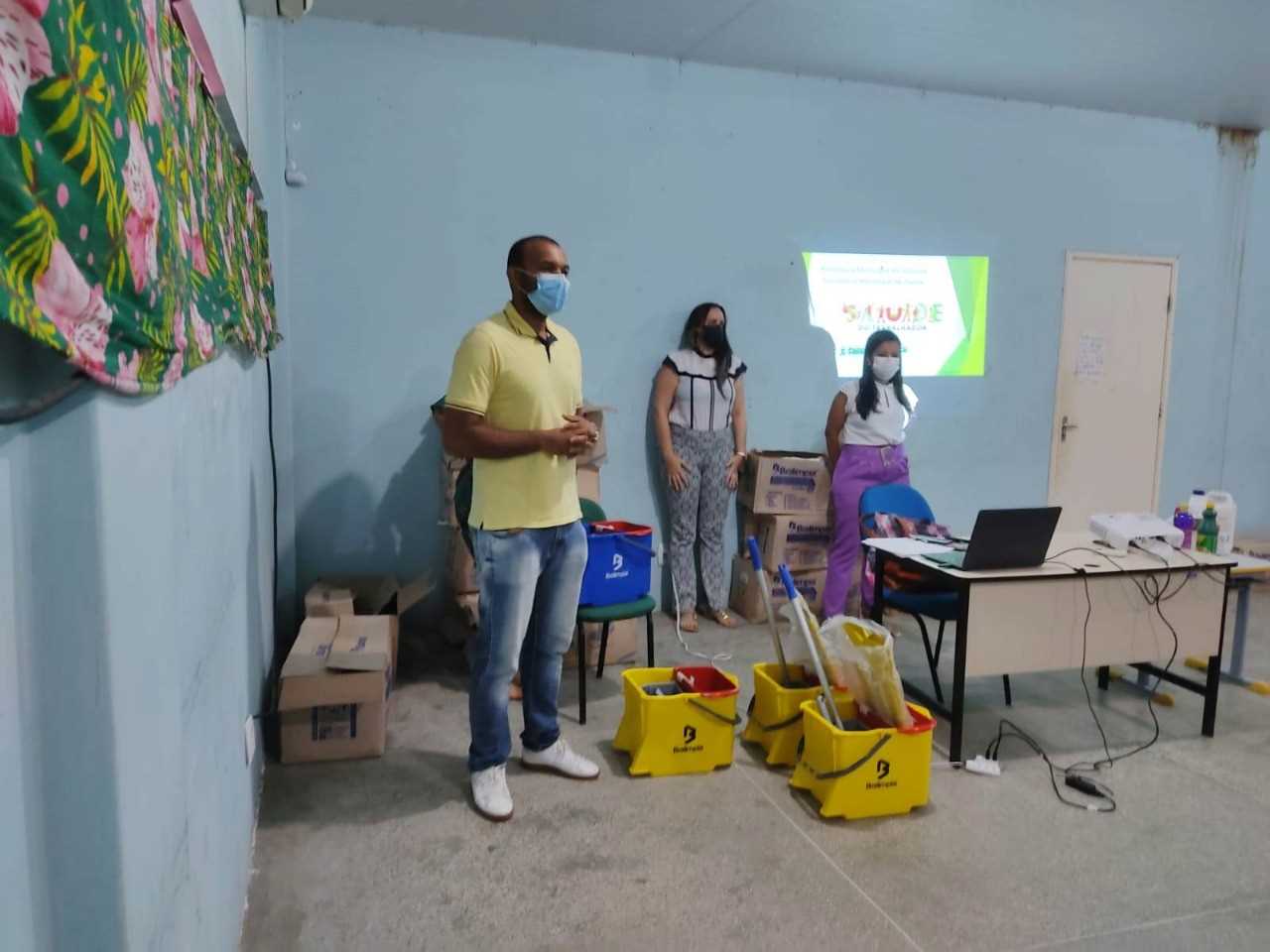 Camacã: Prefeitura realiza capacitação para Serventes das Unidades de Saúde